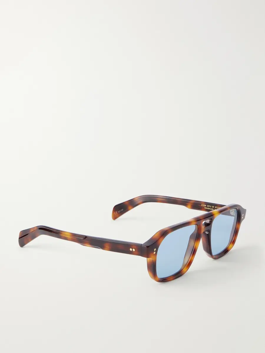 Cutler and Gross GR15 Aviator-Style Tortoiseshell Acetate Sunglasses - Men | Thumbnail 4