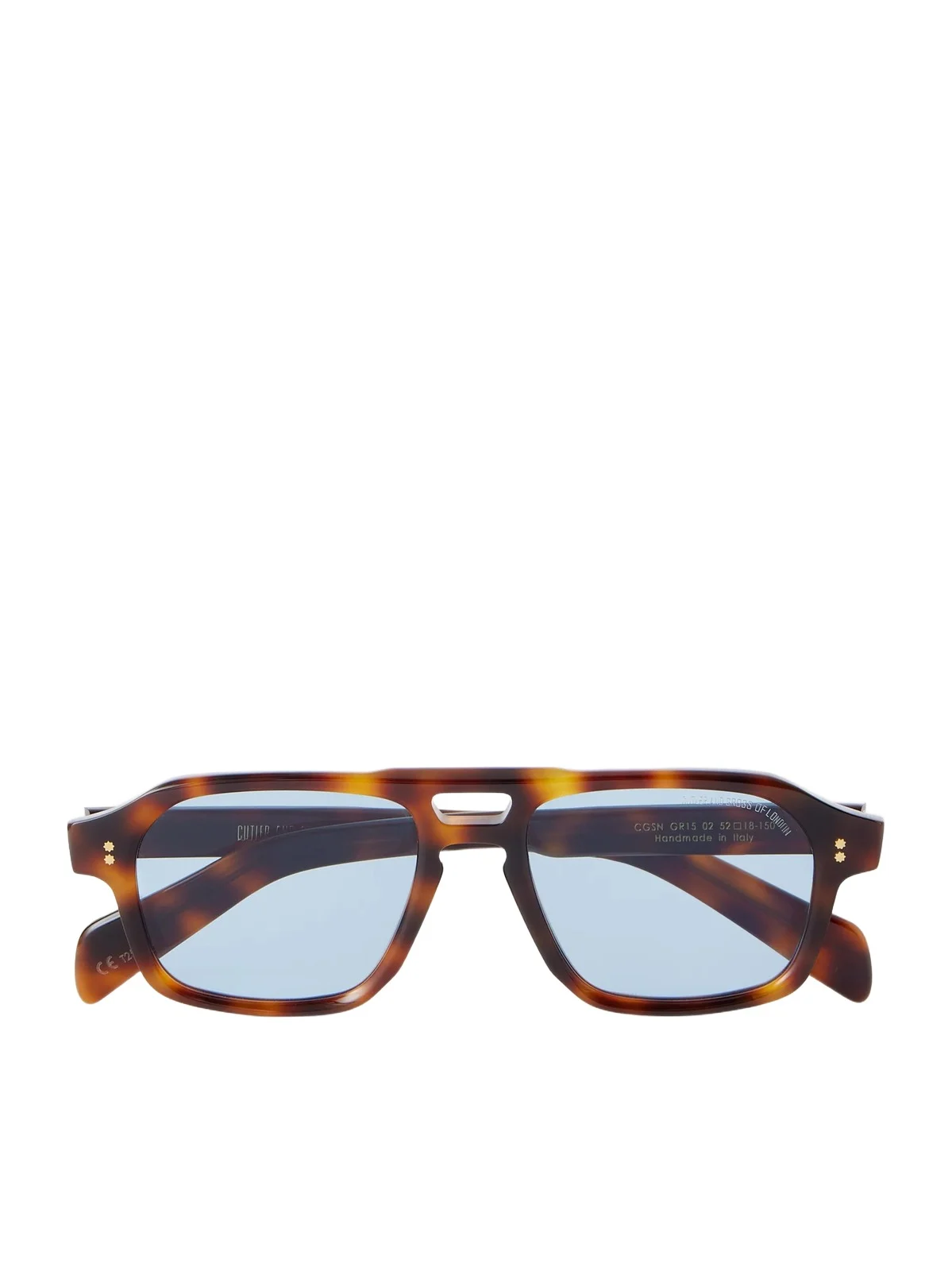 Cutler and Gross GR15 Aviator-Style Tortoiseshell Acetate Sunglasses - Men