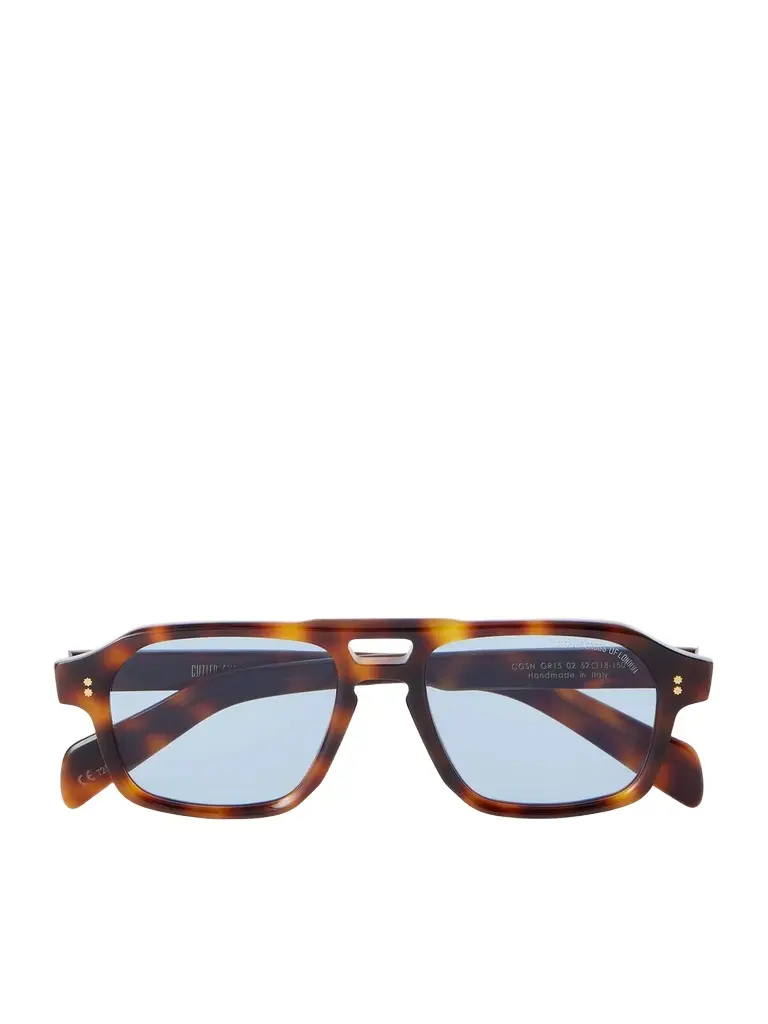 Cutler and Gross GR15 Aviator-Style Tortoiseshell Acetate Sunglasses - Men