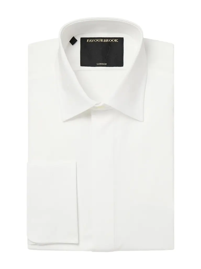Favourbrook Marcella Classic-Collar Cotton-Poplin Shirt - Men