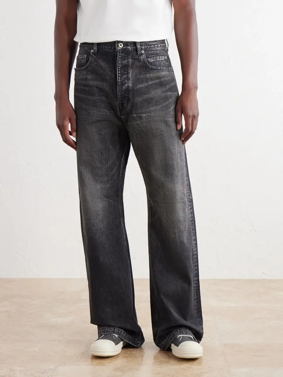 DRKSHDW by Rick Owens Strobe Wide-Leg Jeans - Men | Thumbnail 3