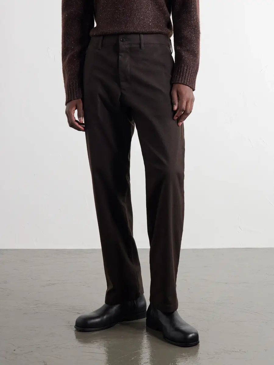 NN07 Aden Straight-Leg Grain de Poudre Trousers - Men | Thumbnail 3 NN07 Aden Straight-Leg Grain de Poudre Trousers - Men | Thumbnail 3