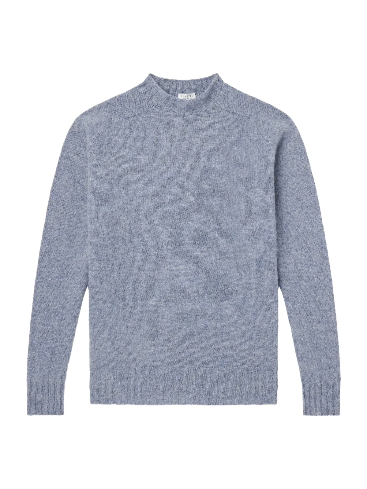 Sunspel Brushed Shetland Wool Sweater - Men