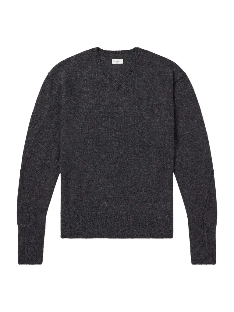 YOKE Alpaca Sweater - Men