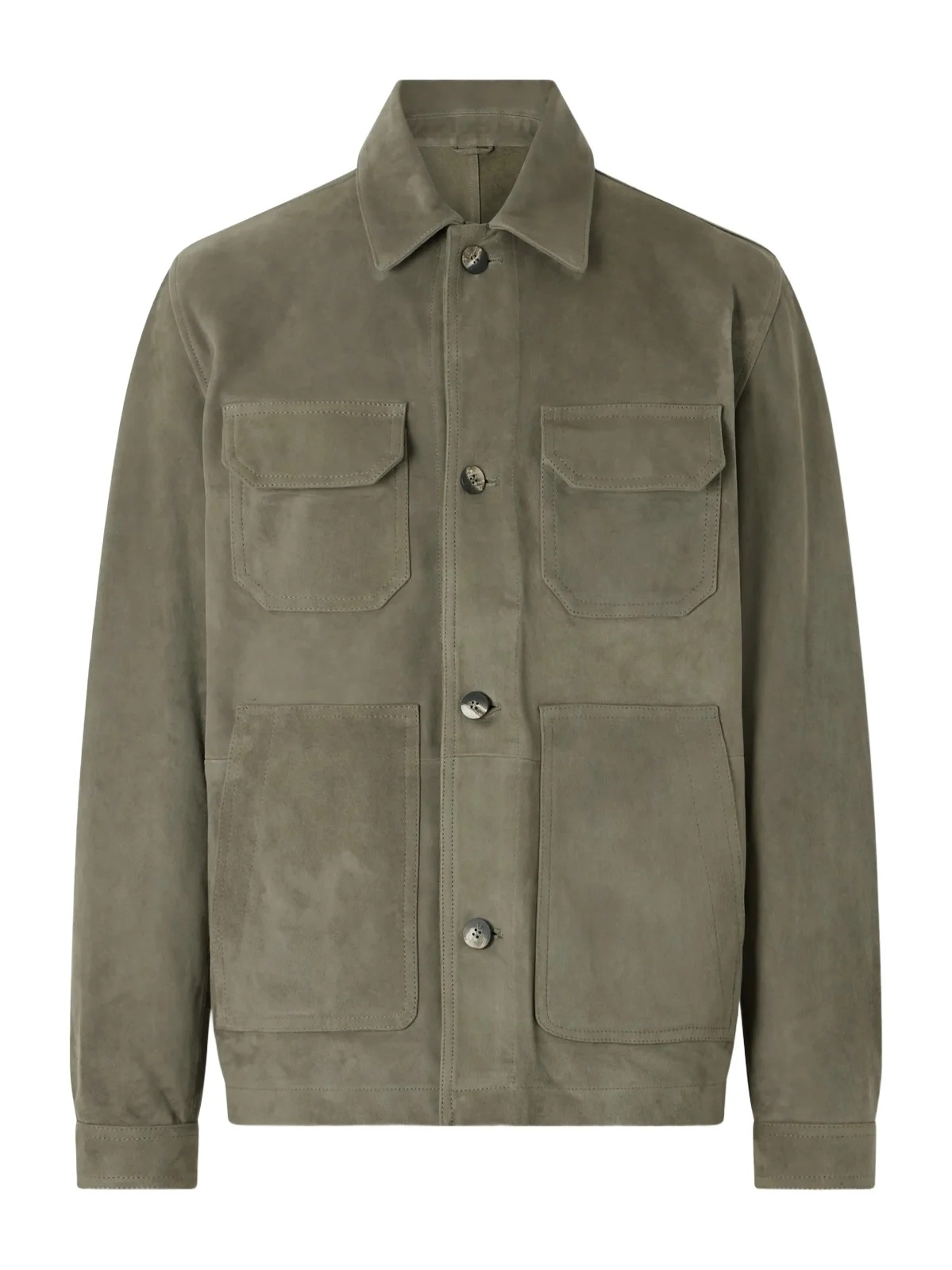 Frescobol Carioca Ravi Suede Jacket - Men