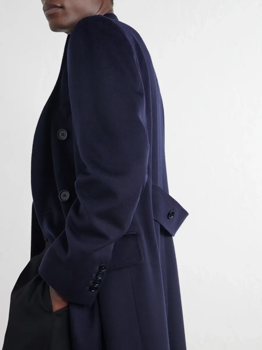 Dolce & Gabbana Double-Breasted Virgin Wool Coat - Men | Thumbnail 5 Dolce & Gabbana Double-Breasted Virgin Wool Coat - Men | Thumbnail 5