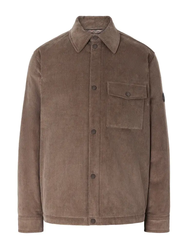 Burberry Logo-Appliquéd Padded Cotton-Corduroy Overshirt - Men