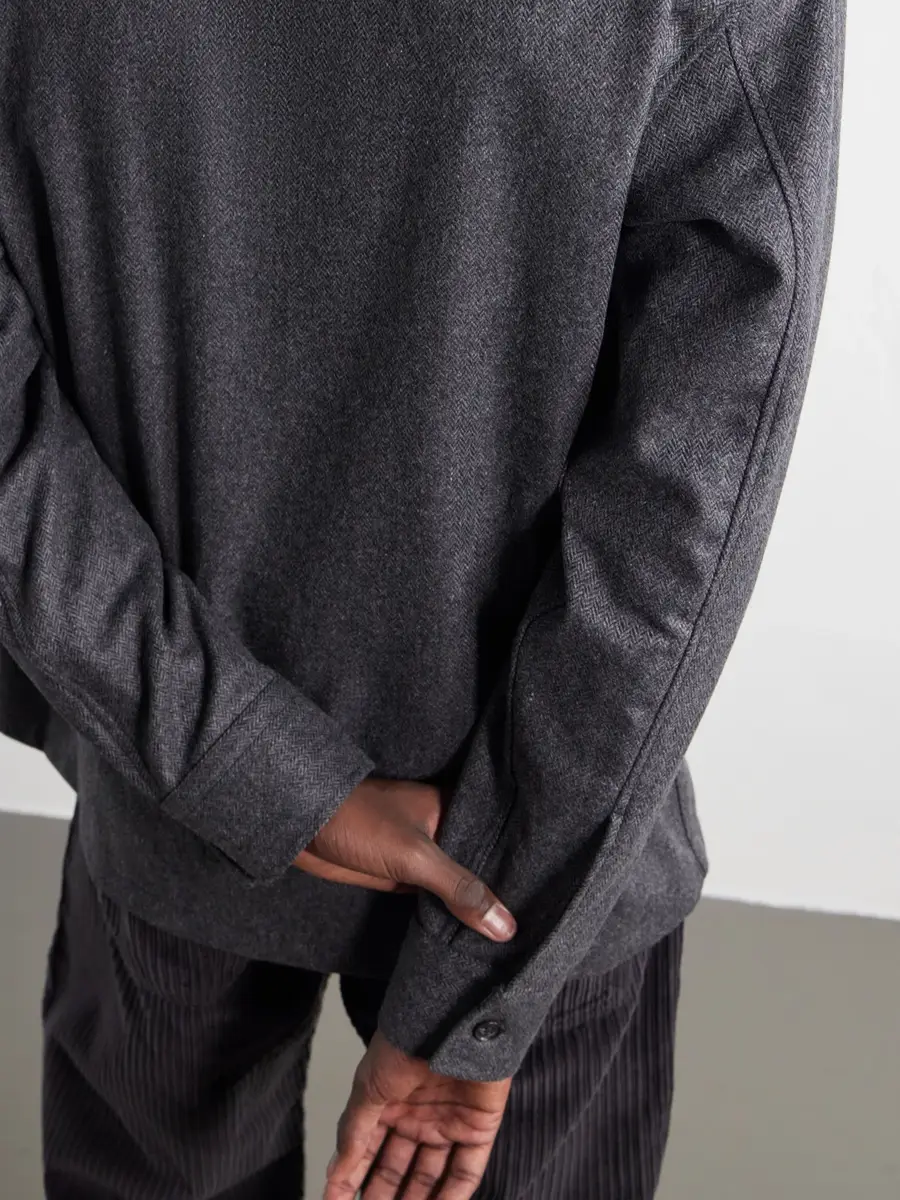 NN07 Freddy Herringbone Wool-Blend Shirt - Men | Thumbnail 6 NN07 Freddy Herringbone Wool-Blend Shirt - Men | Thumbnail 6