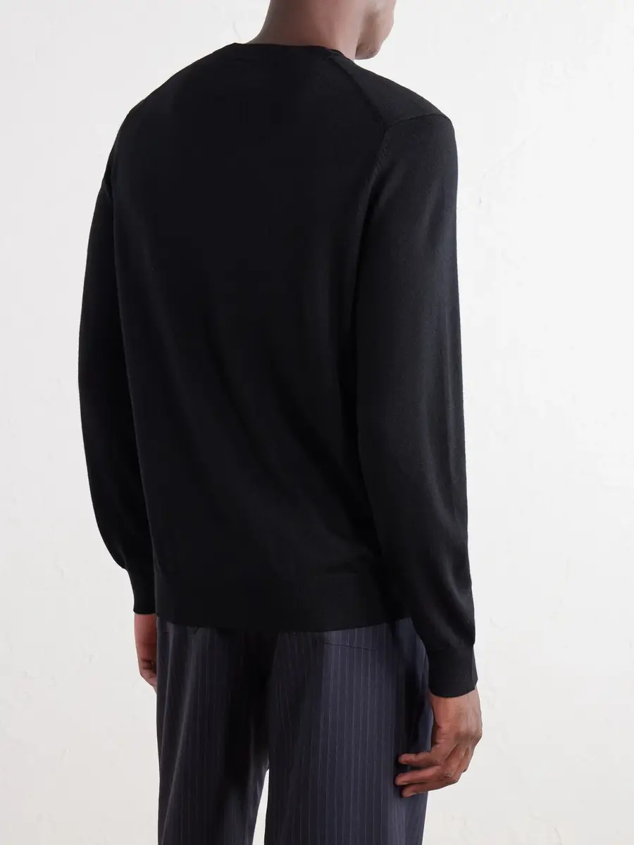 NN07 Ted 6605 Wool Crewneck Sweater - Men | Thumbnail 4 NN07 Ted 6605 Wool Crewneck Sweater - Men | Thumbnail 4