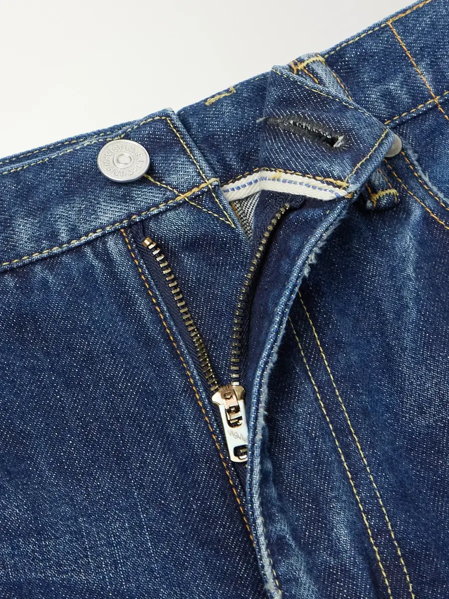 Visvim Straight-Leg Distressed Jeans - Men | Thumbnail 6
