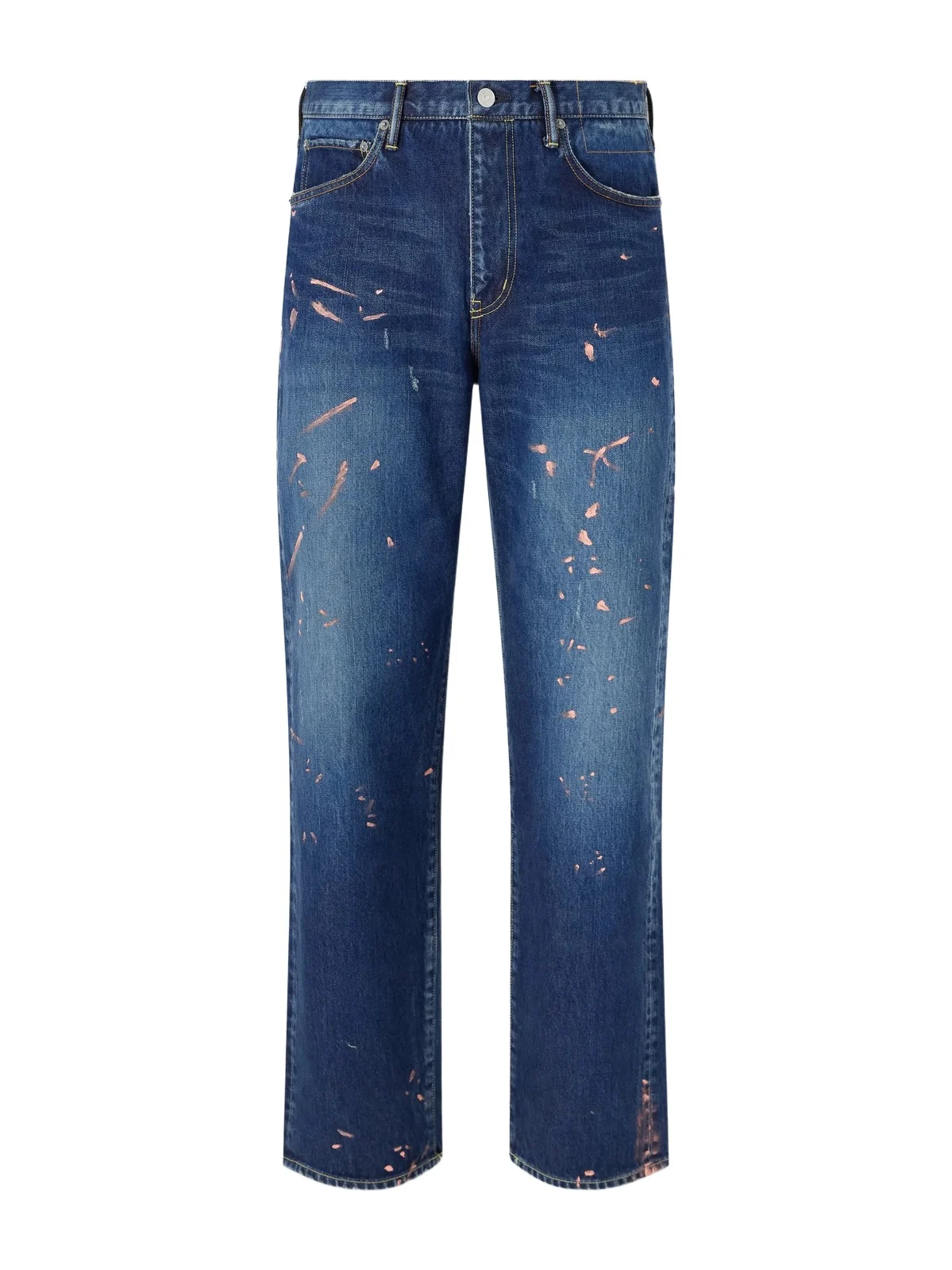 Straight-Leg Distressed Jeans - Men Straight-Leg Distressed Jeans - Men