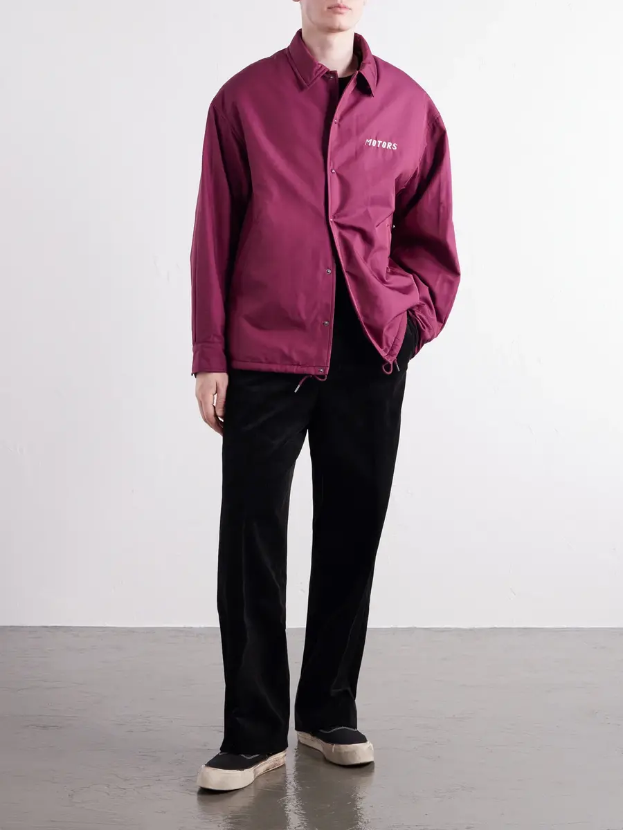 Visvim Embroidered Wool and Silk-Blend-Twill Jacket - Men | Thumbnail 2