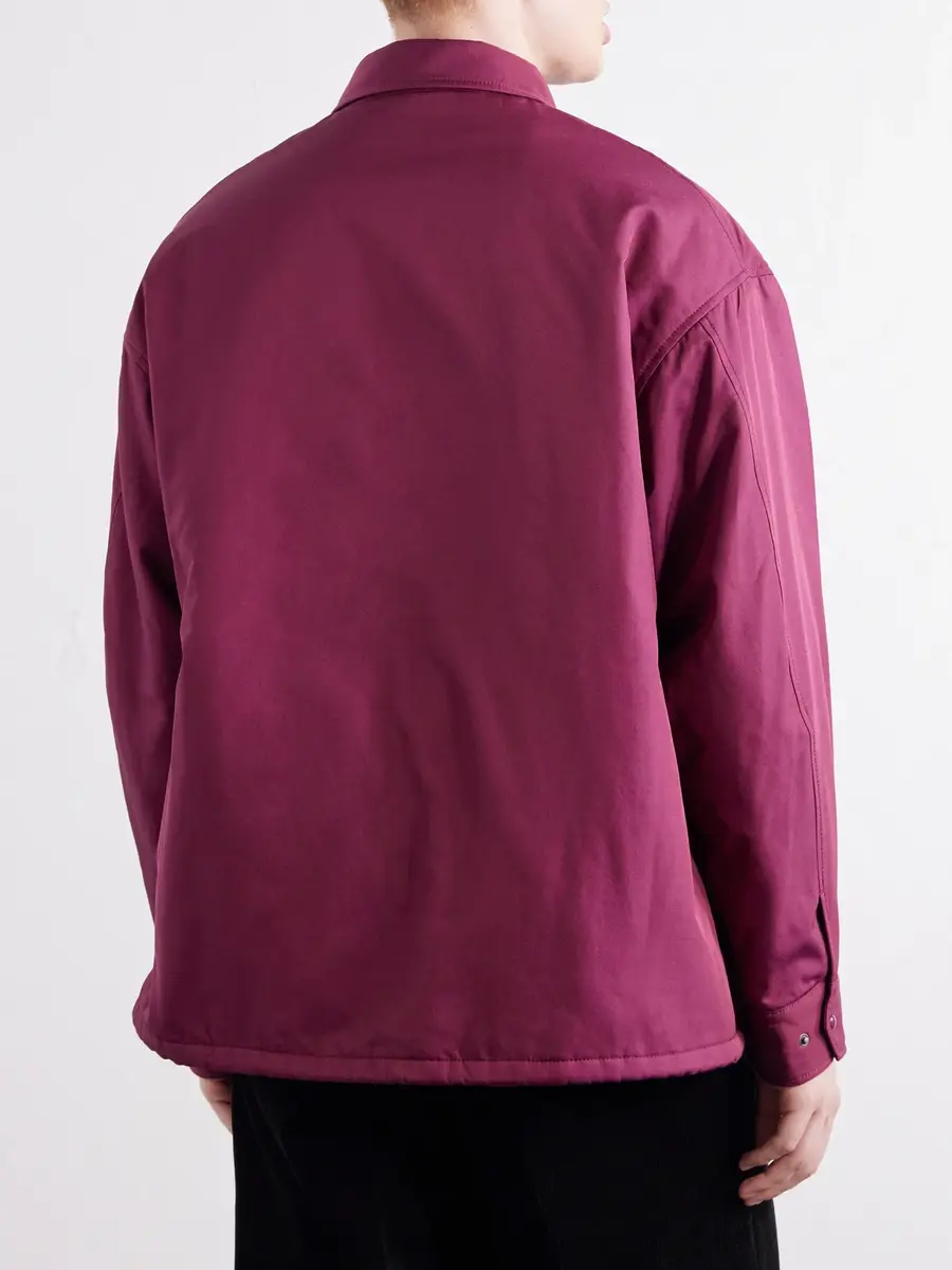 Visvim Embroidered Wool and Silk-Blend-Twill Jacket - Men | Thumbnail 4