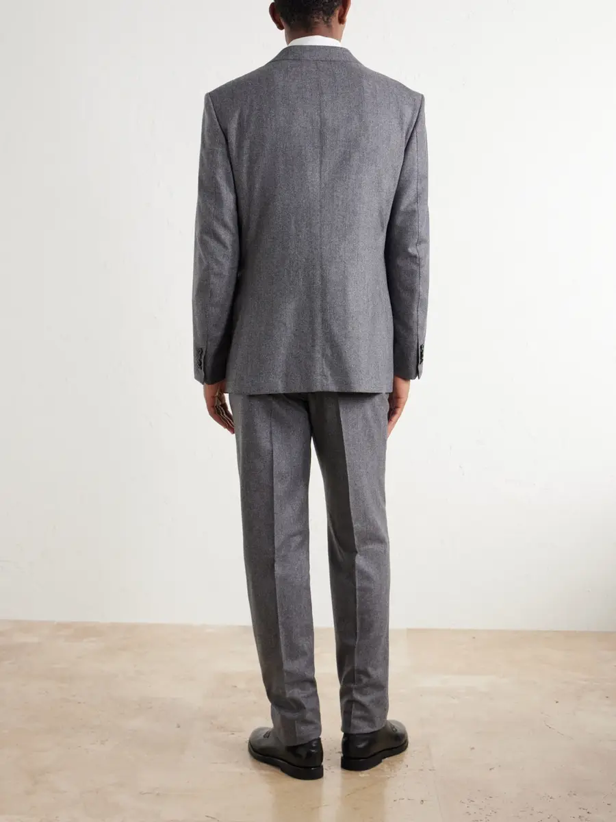 dunhill Herringbone Wool and Cashmere-Blend Suit Jacket - Men | Thumbnail 4 dunhill Herringbone Wool and Cashmere-Blend Suit Jacket - Men | Thumbnail 4