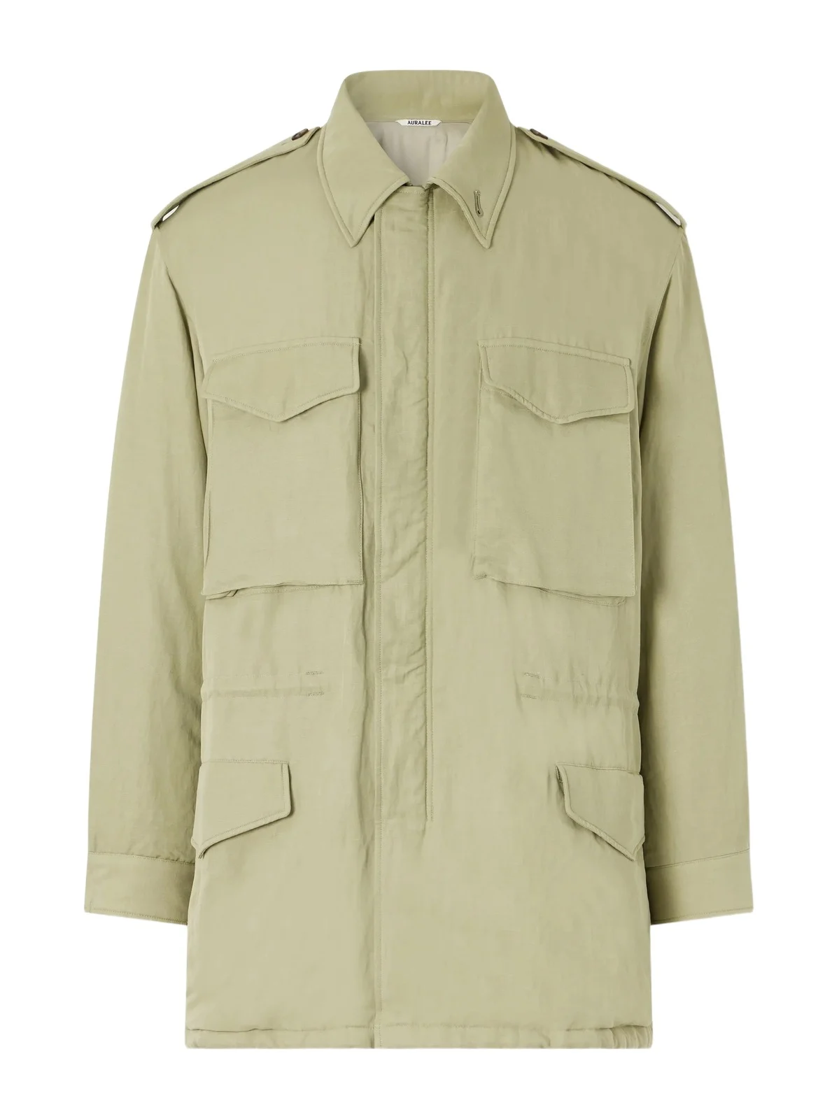 Auralee Padded Silk and Linen Parka - Men