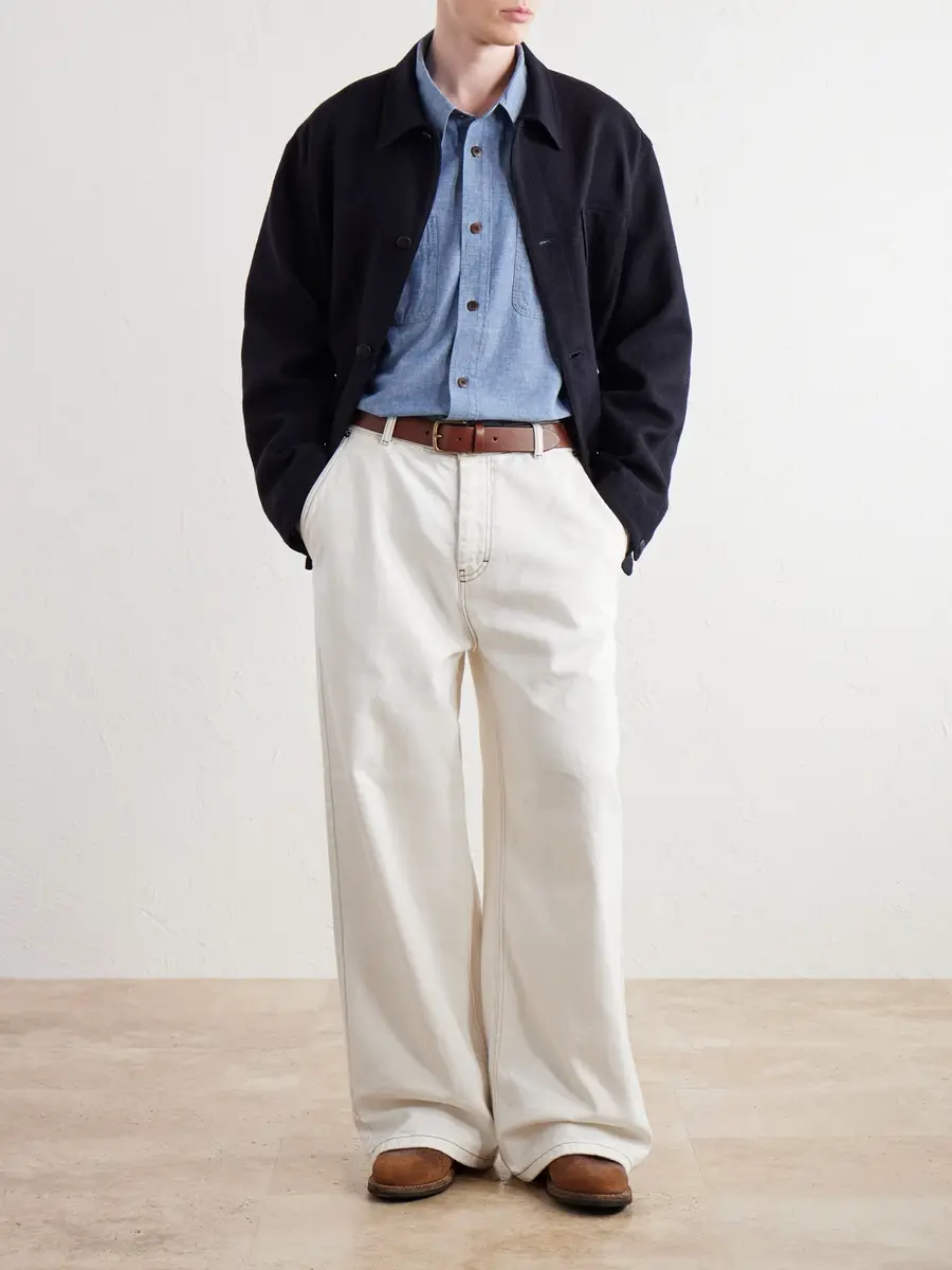 Visvim Briggs Cotton-Chambray Shirt - Men | Thumbnail 2 Visvim Briggs Cotton-Chambray Shirt - Men | Thumbnail 2