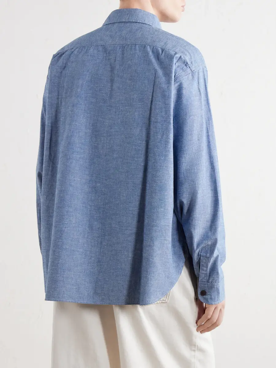 Visvim Briggs Cotton-Chambray Shirt - Men | Thumbnail 4 Visvim Briggs Cotton-Chambray Shirt - Men | Thumbnail 4