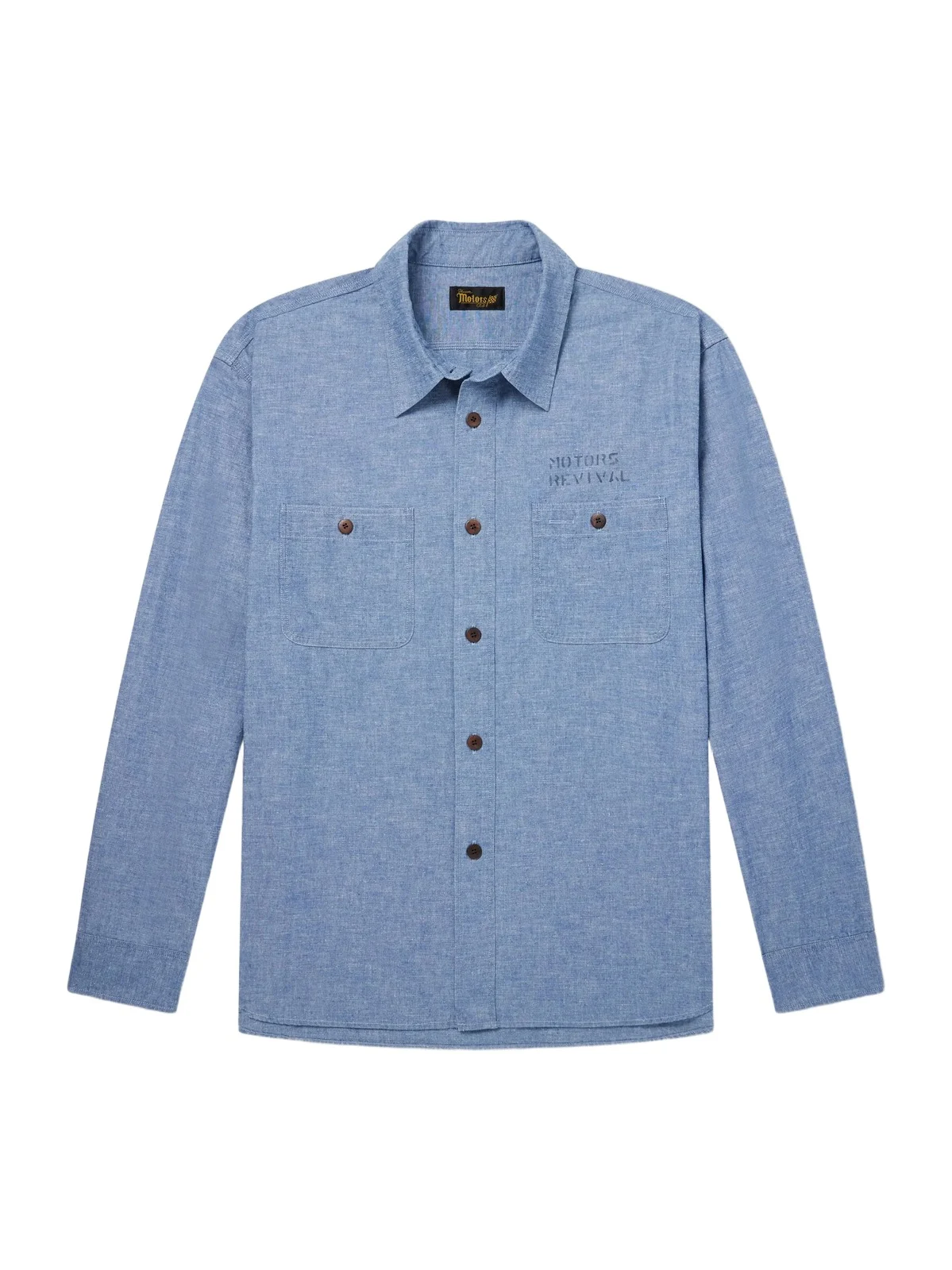 Visvim Briggs Cotton-Chambray Shirt - Men | Thumbnail 1 Visvim Briggs Cotton-Chambray Shirt - Men | Thumbnail 1