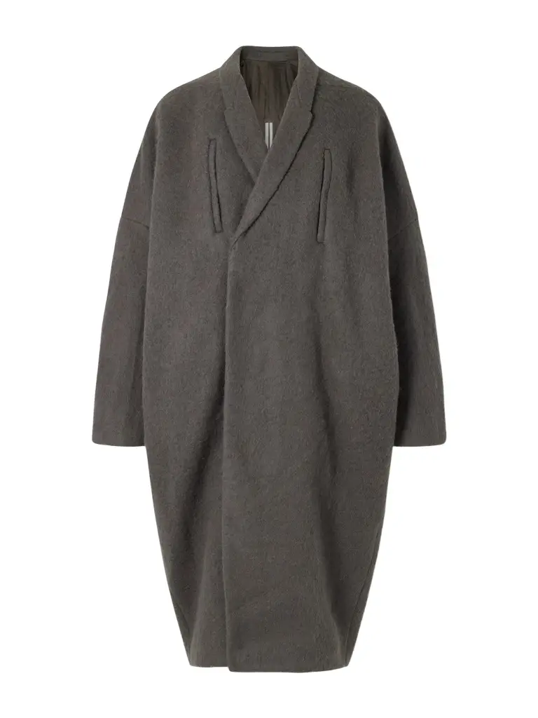 Rick Owens Poiret Alpaca and Wool-Blend Coat - Men