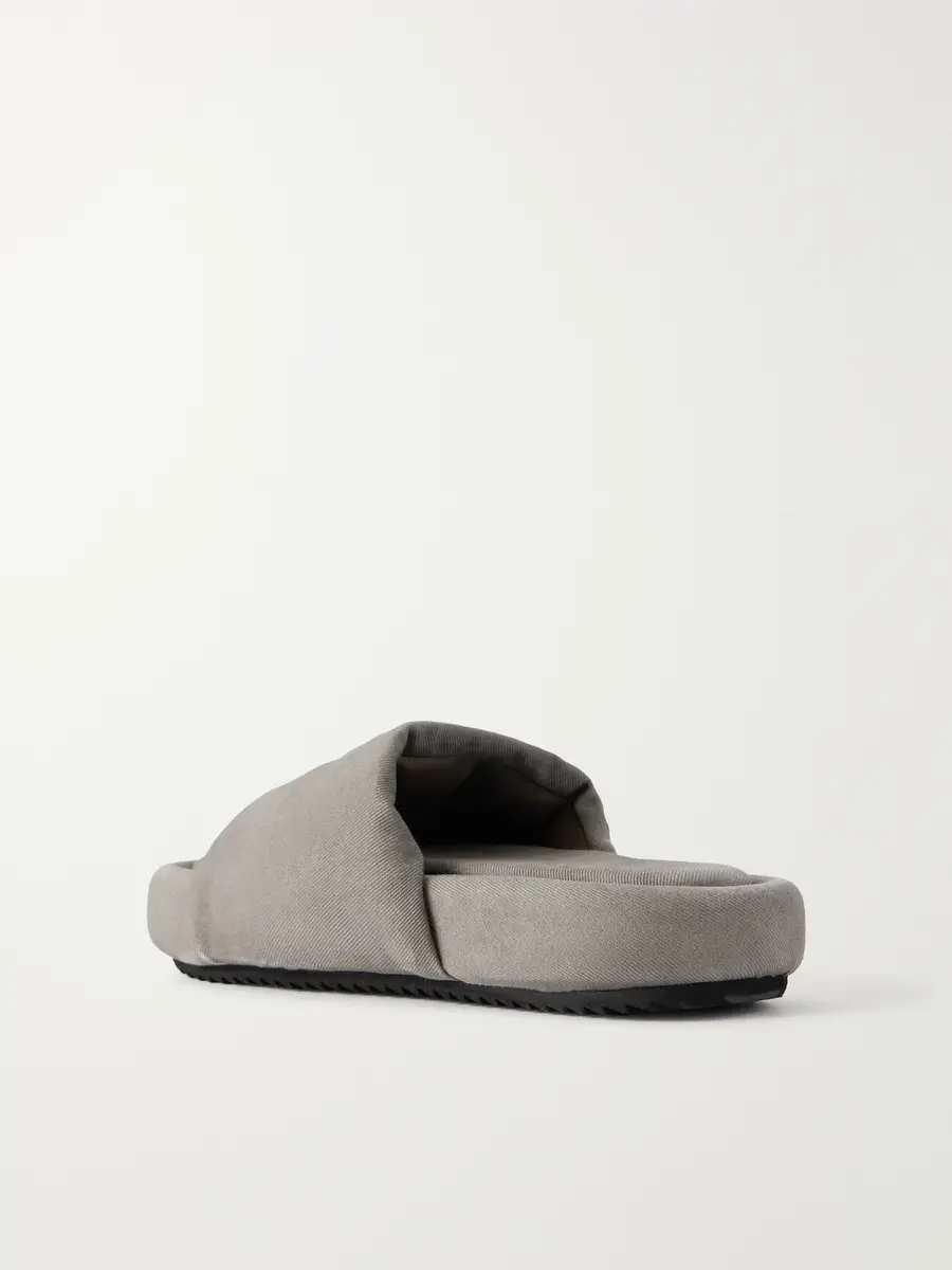 DRKSHDW by Rick Owens Chancla Padded Denim Sandals - Men | Thumbnail 3 DRKSHDW by Rick Owens Chancla Padded Denim Sandals - Men | Thumbnail 3