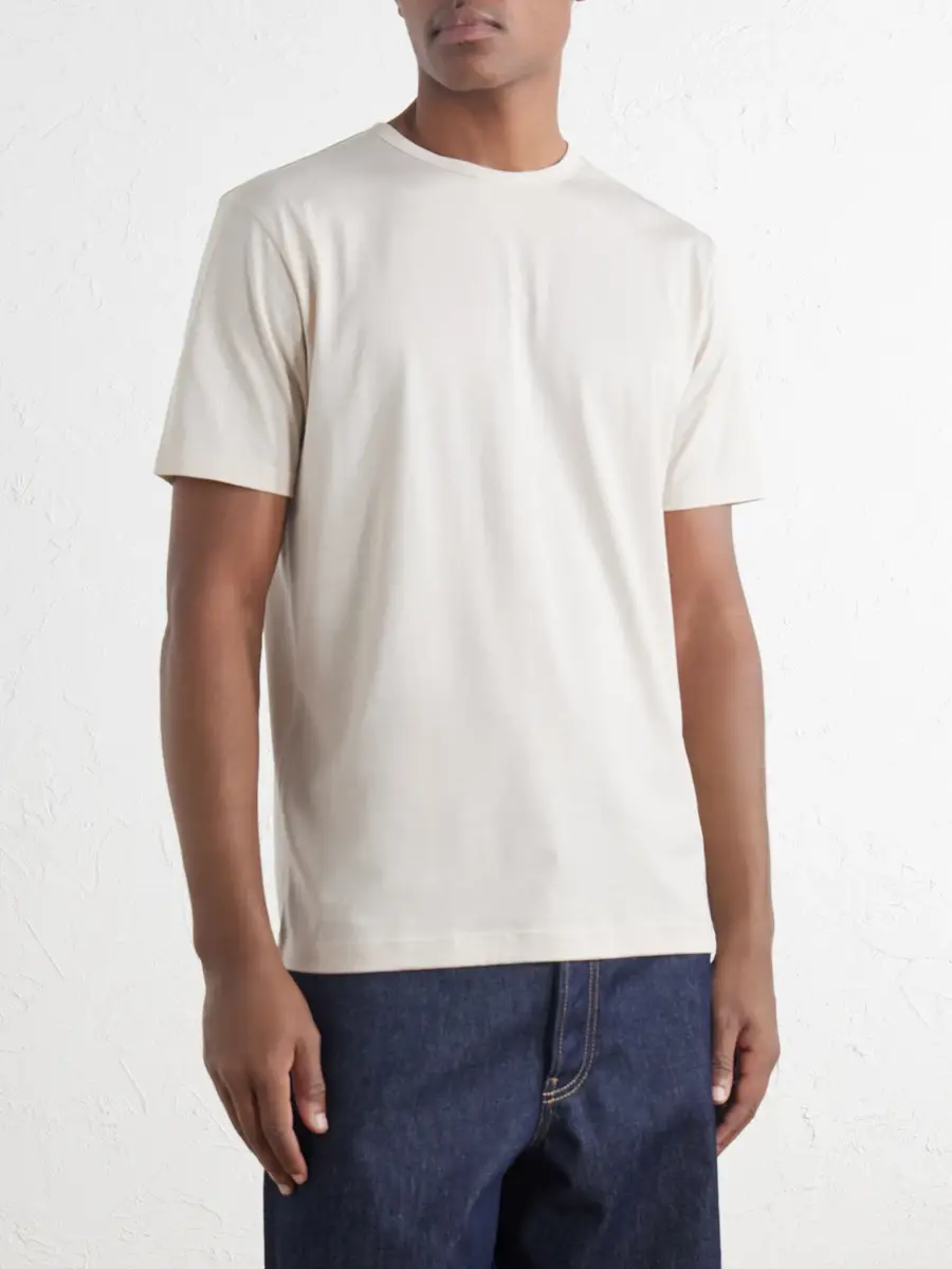 Sunspel Cotton-Jersey T-Shirt - Men | Thumbnail 3 Sunspel Cotton-Jersey T-Shirt - Men | Thumbnail 3