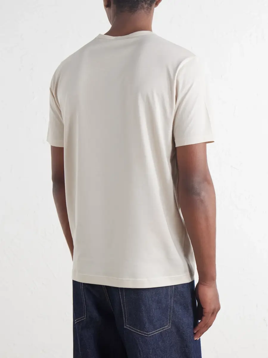 Sunspel Cotton-Jersey T-Shirt - Men | Thumbnail 4 Sunspel Cotton-Jersey T-Shirt - Men | Thumbnail 4