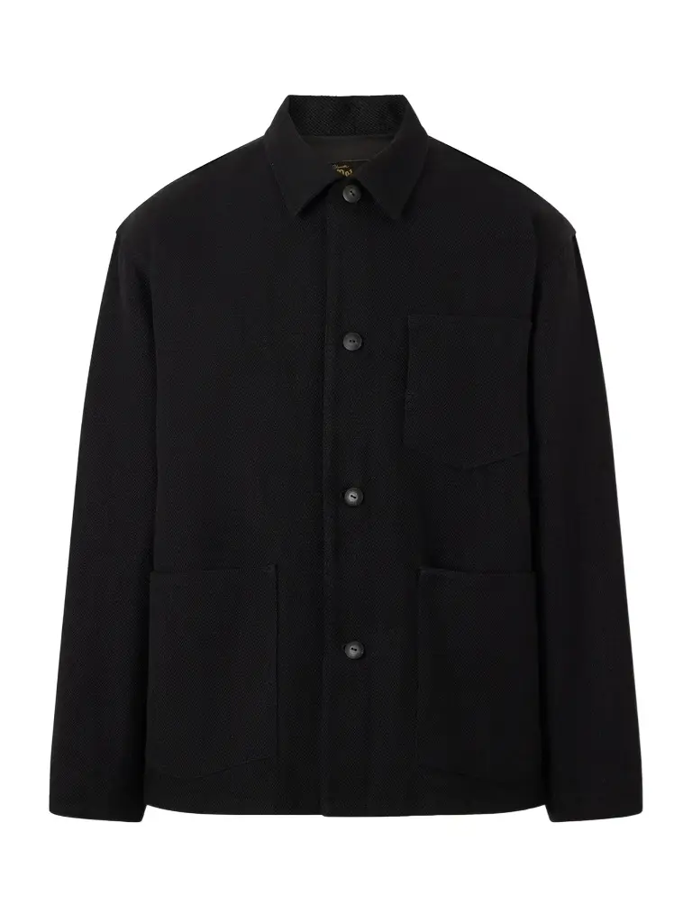 Visvim Baker Textured Wool and Linen-Blend Jacket - Men