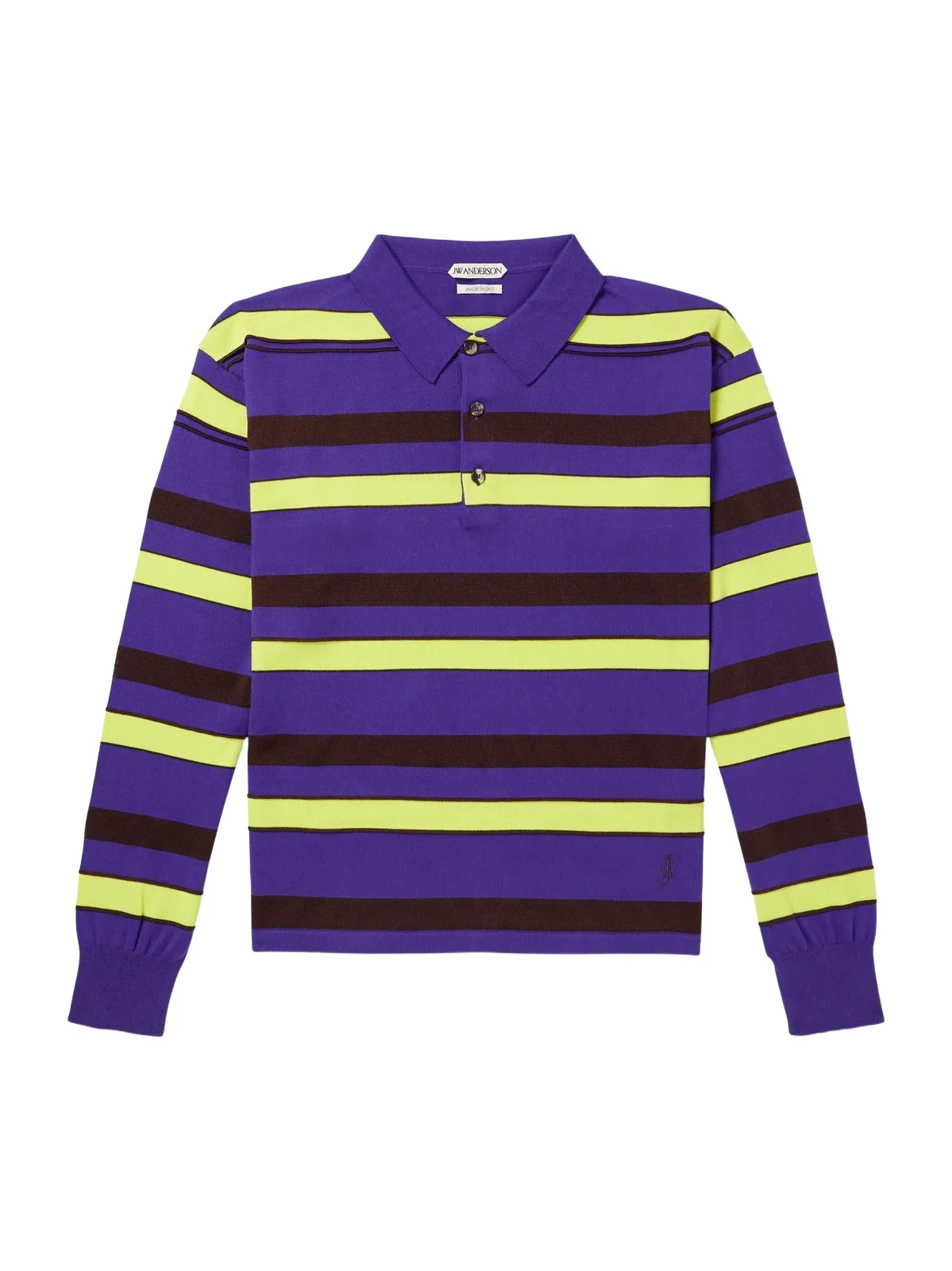 Rugby Striped Cotton-Blend Polo Shirt - Men
