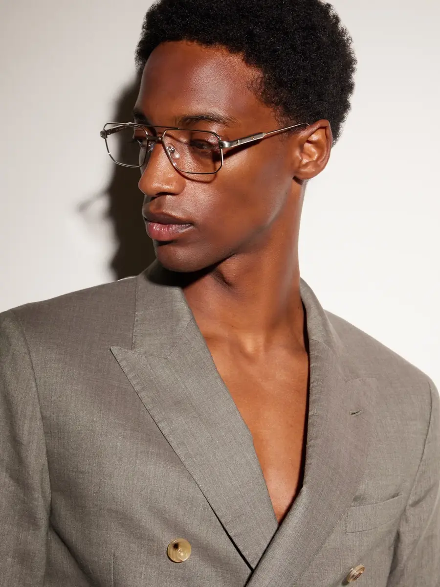 Cartier Eyewear Santos de Cartier Aviator-Style Silver-Tone Glasses - Men | Thumbnail 4 Cartier Eyewear Santos de Cartier Aviator-Style Silver-Tone Glasses - Men | Thumbnail 4