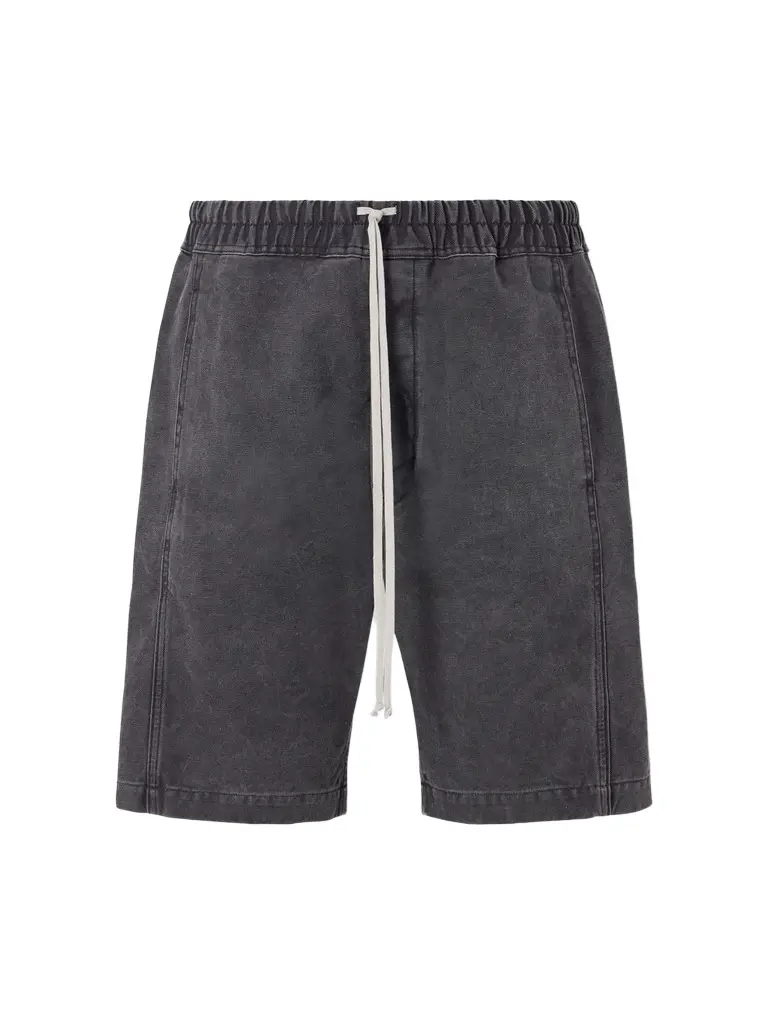DRKSHDW by Rick Owens Pusher Straight-Leg Cotton-Canvas Shorts - Men