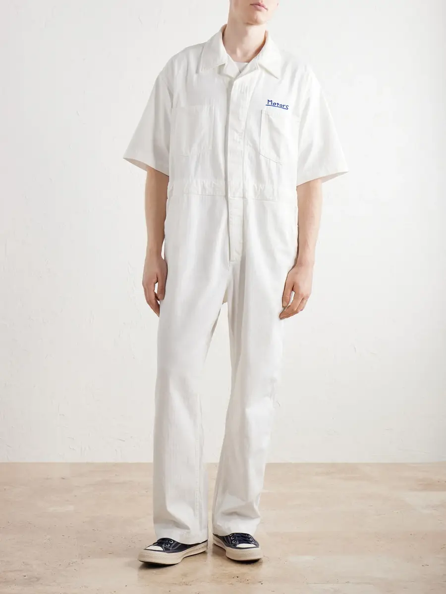 Visvim Embroidered Denim Jumpsuit - Men | Thumbnail 3