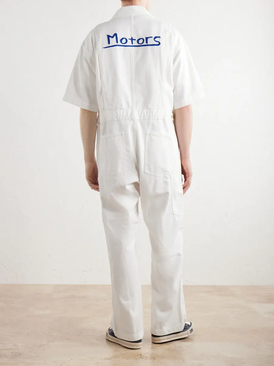 Visvim Embroidered Denim Jumpsuit - Men | Thumbnail 4
