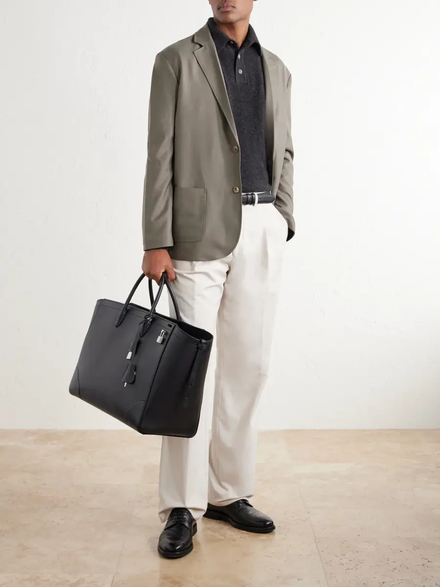 dunhill Century 45 Leather Weekend Bag - Men | Thumbnail 2 dunhill Century 45 Leather Weekend Bag - Men | Thumbnail 2