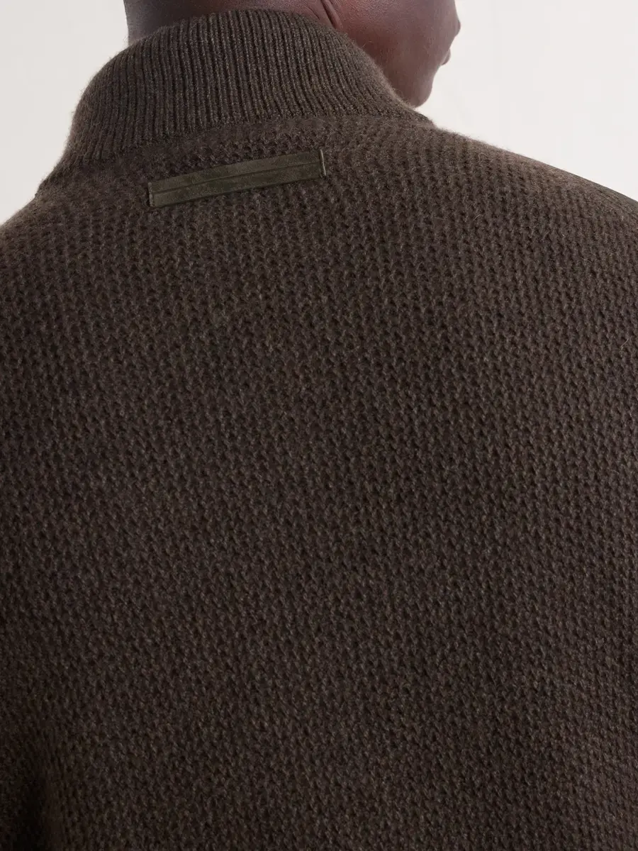 Zegna Oasi Cashmere and Suede Blouson Jacket - Men | Thumbnail 6 Zegna Oasi Cashmere and Suede Blouson Jacket - Men | Thumbnail 6