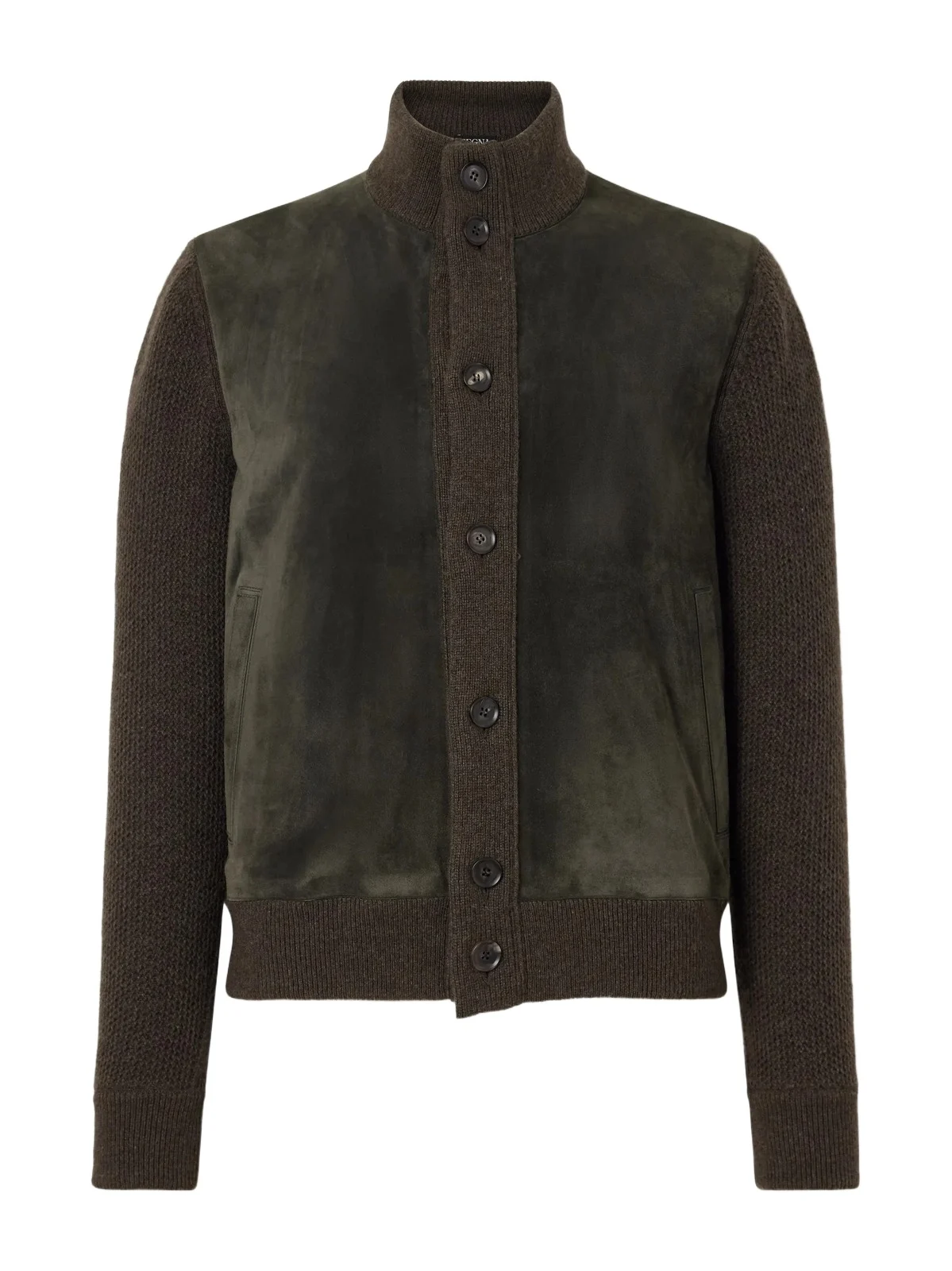 Oasi Cashmere and Suede Blouson Jacket - Men Oasi Cashmere and Suede Blouson Jacket - Men