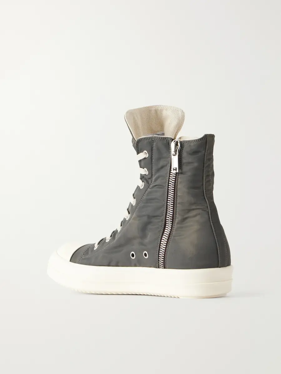 DRKSHDW by Rick Owens Ramones Denim Sneakers - Men | Thumbnail 4 DRKSHDW by Rick Owens Ramones Denim Sneakers - Men | Thumbnail 4