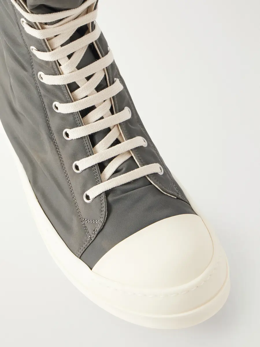 DRKSHDW by Rick Owens Ramones Denim Sneakers - Men | Thumbnail 5 DRKSHDW by Rick Owens Ramones Denim Sneakers - Men | Thumbnail 5