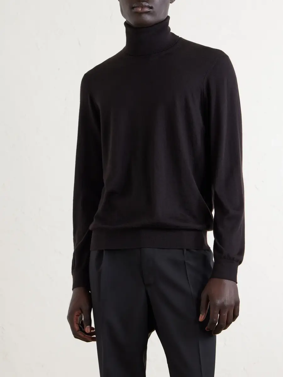 dunhill Cashmere Rollneck Sweater - Men | Thumbnail 3 dunhill Cashmere Rollneck Sweater - Men | Thumbnail 3