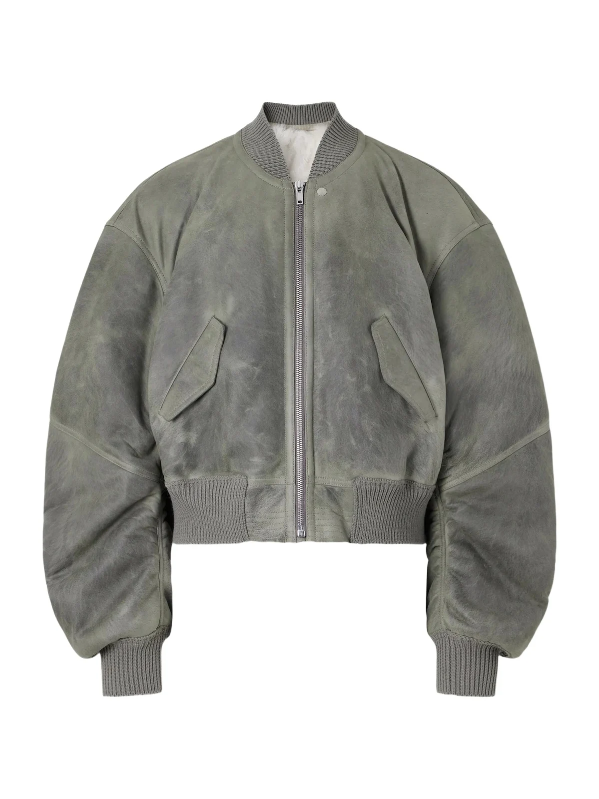 Rick Owens Secchia Shearling Bomber Jacket - Men