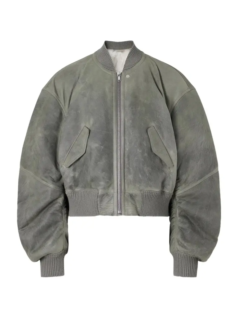 Rick Owens Secchia Shearling Bomber Jacket - Men