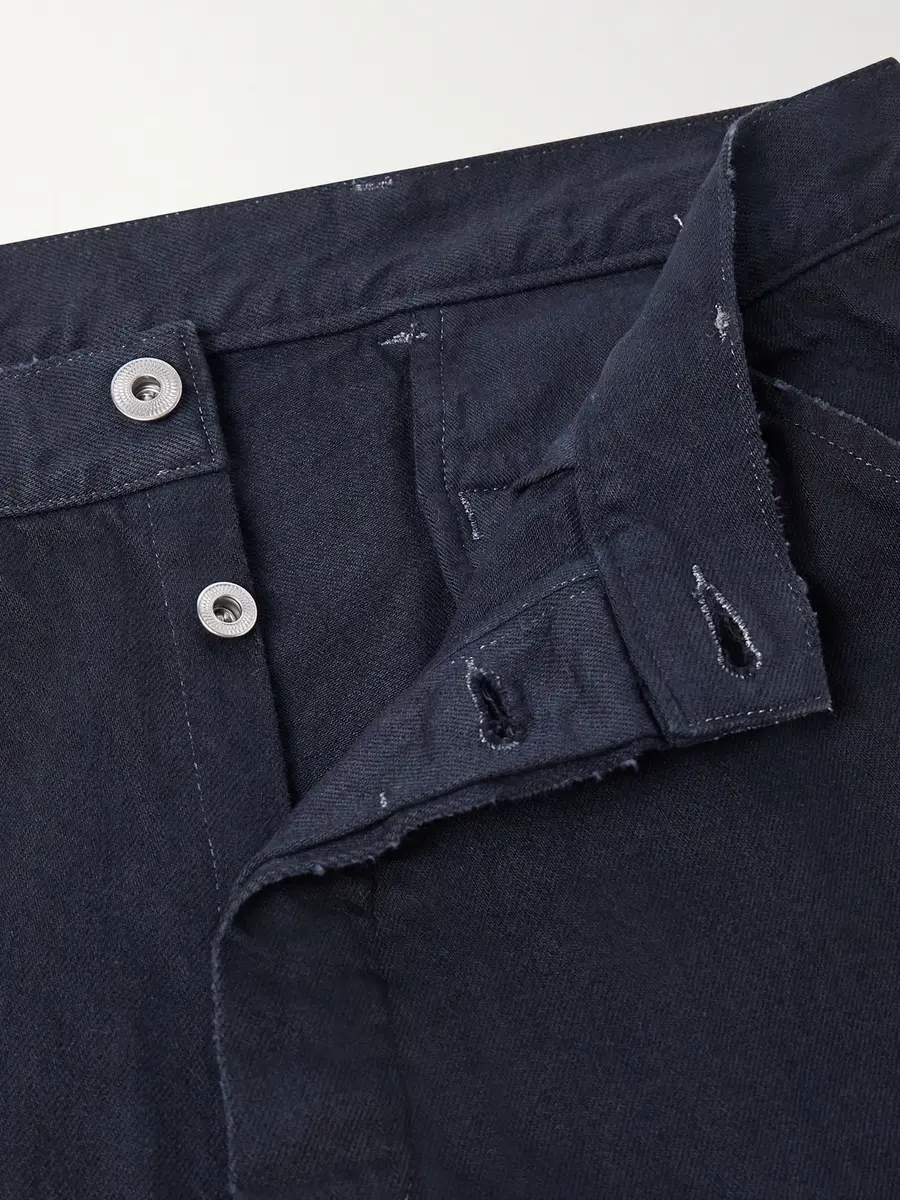 A.PRESSE Denim Wide-Leg Trousers - Men | Thumbnail 6 A.PRESSE Denim Wide-Leg Trousers - Men | Thumbnail 6