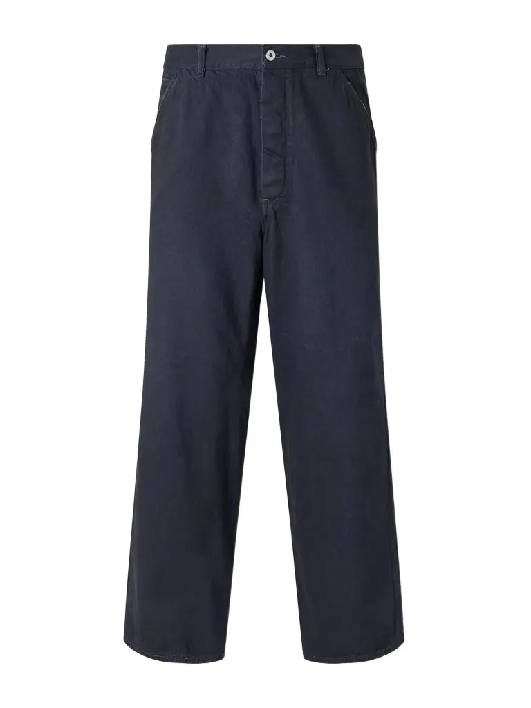 Denim Wide-Leg Trousers - Men