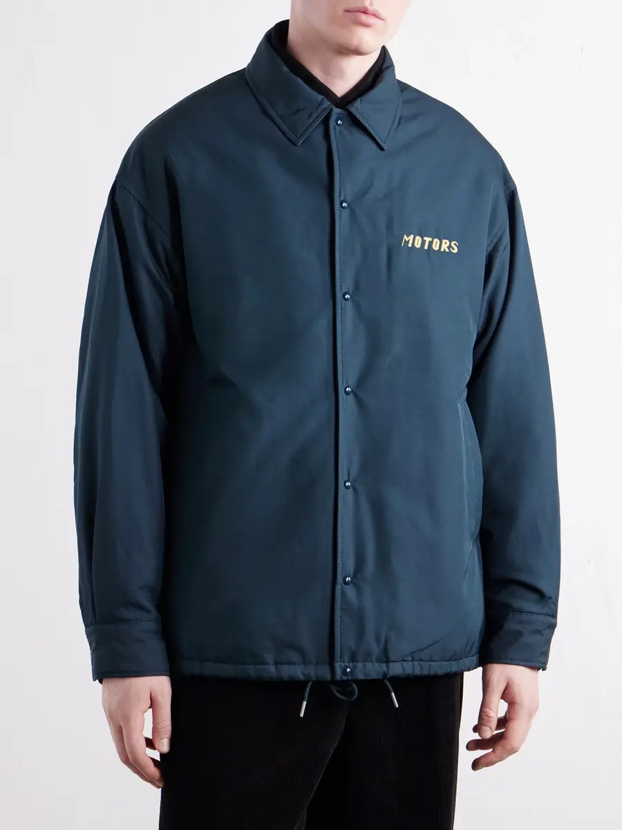 Visvim Embroidered Wool and Silk-Blend-Gabardine Jacket - Men | Thumbnail 3 Visvim Embroidered Wool and Silk-Blend-Gabardine Jacket - Men | Thumbnail 3