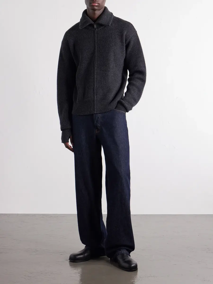 Lemaire Wool Zip-Up Cardigan - Men | Thumbnail 2 Lemaire Wool Zip-Up Cardigan - Men | Thumbnail 2