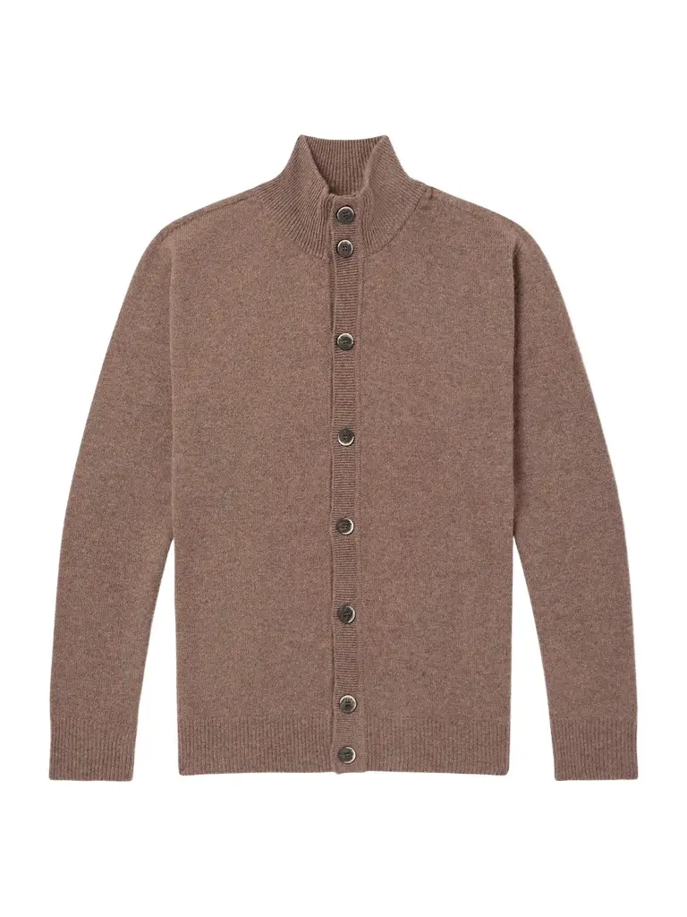 Altea Giubbino Virgin Wool Cardigan - Men