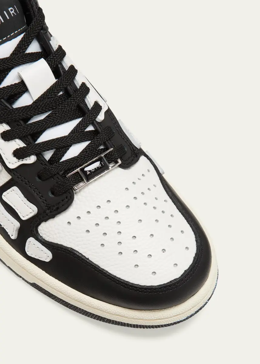 AMIRI Skel Bicolor Leather Low-Top Sneakers | Thumbnail 5 AMIRI Skel Bicolor Leather Low-Top Sneakers | Thumbnail 5