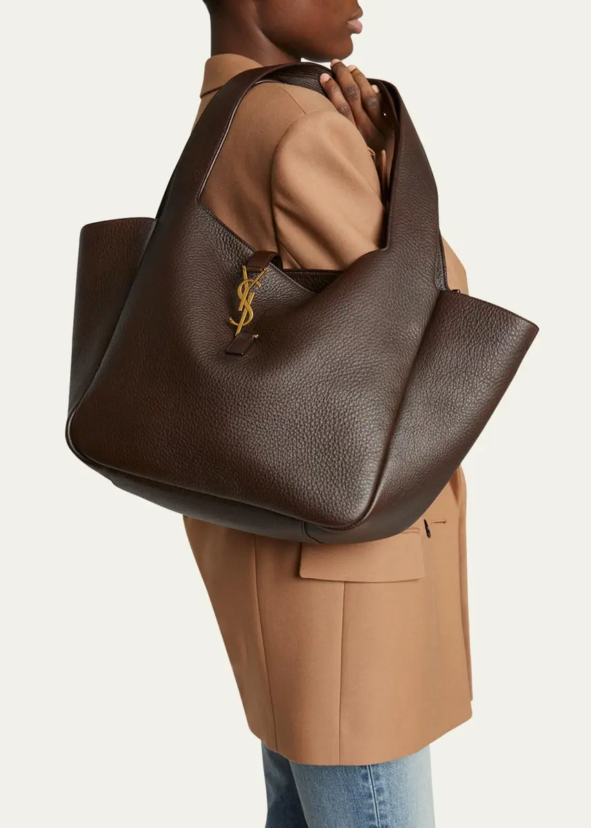 Saint Laurent Le 5 À 7 Bea YSL Tote Bag in Deer Leather | Thumbnail 5 Saint Laurent Le 5 À 7 Bea YSL Tote Bag in Deer Leather | Thumbnail 5