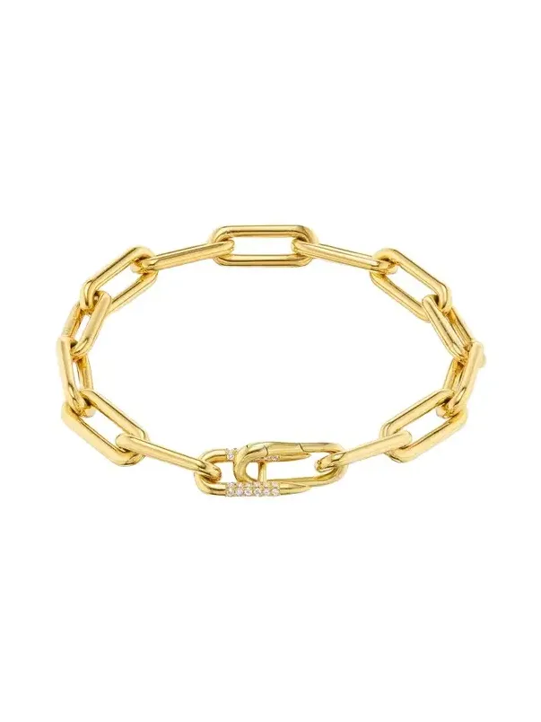 Reflection 18K Yellow Gold Diamond Chain Bracelet Reflection 18K Yellow Gold Diamond Chain Bracelet