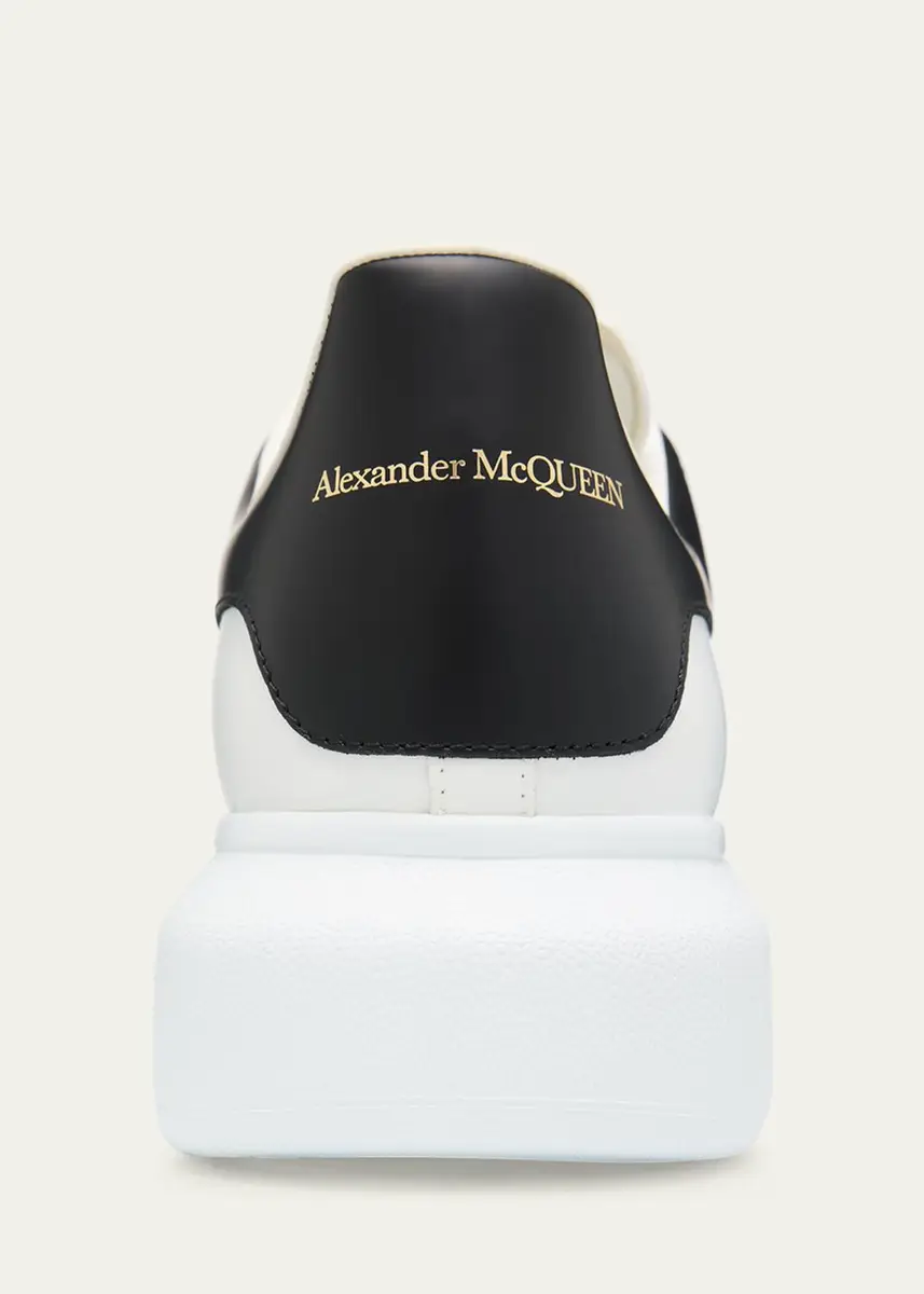 Alexander McQueen Men's Leather Oversized Sneakers | Thumbnail 5 Alexander McQueen Men's Leather Oversized Sneakers | Thumbnail 5