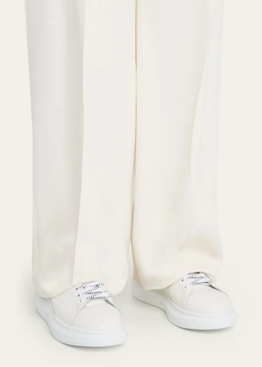 Alexander McQueen Men's Leather Oversized Sneakers | Thumbnail 6 Alexander McQueen Men's Leather Oversized Sneakers | Thumbnail 6